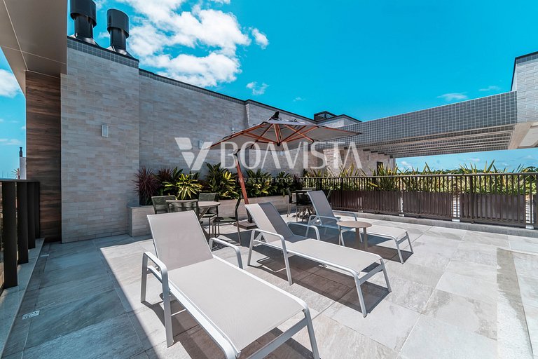 Apartamento 2 suites con piscina en el centro de Bombinhas