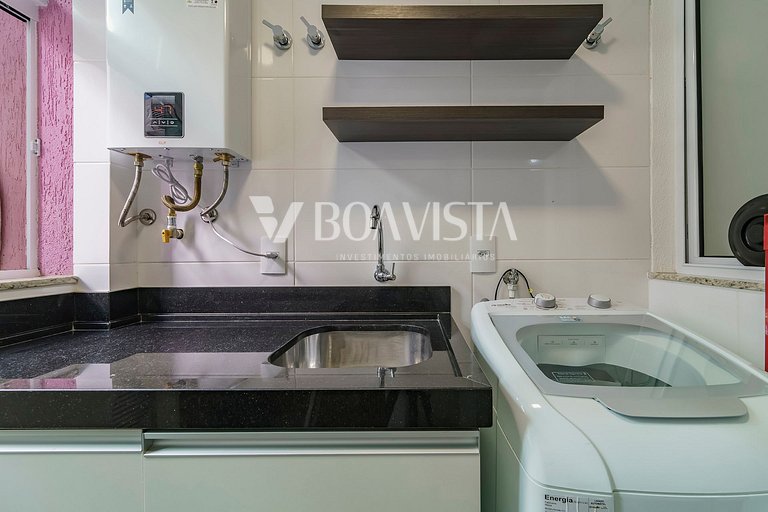 Depto. 2 dormitorios, balcón con parrilla y piscina