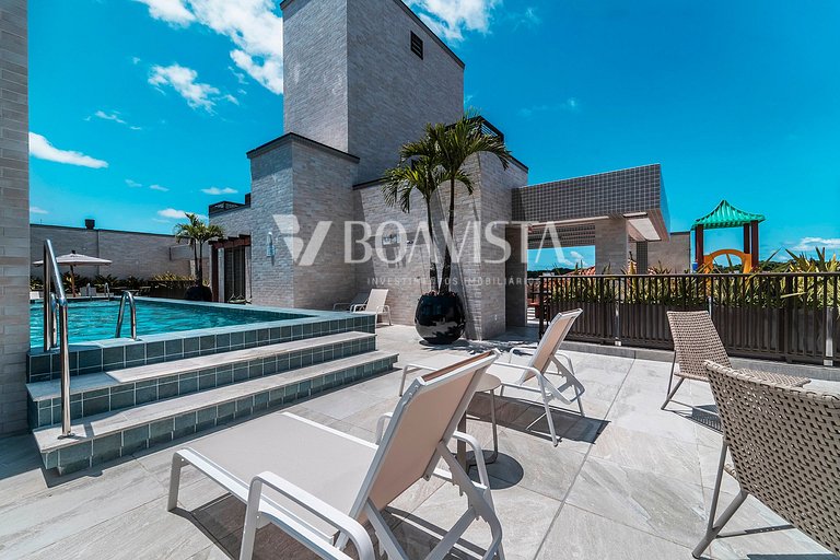 Apto 2 Suítes Próx. à Praia c/ Piscina