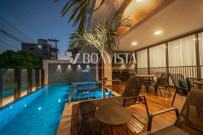 Aluguel Apartamento com 2 suítes com Piscina