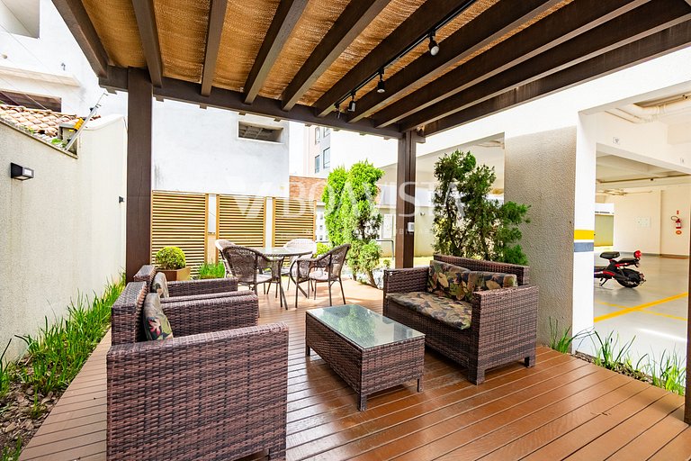 Aluguel Apto 2 quartos c/ 1 suíte Bombas SC