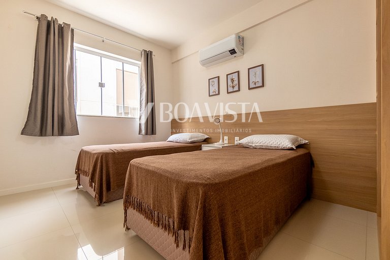 Aluguel Apto 2 quartos c/ 1 suíte Bombas SC