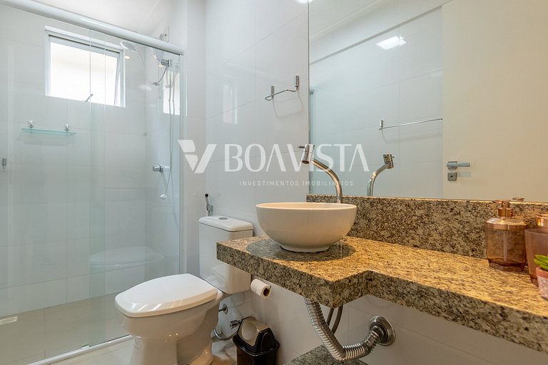 Aluguel Apto 2 quartos c/ 1 suíte Bombas SC