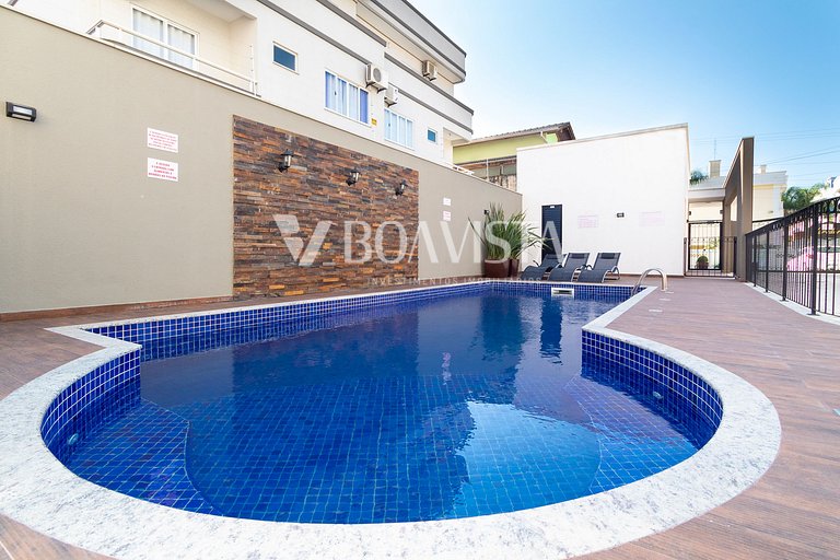 Aluguel Apartamento 2 quartos s/ 1 suíte Piscina | Bombas/SC