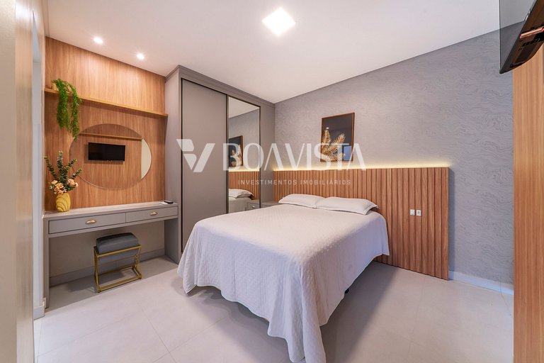 Casa frente mar 4 suítes p/ 12 pessoas