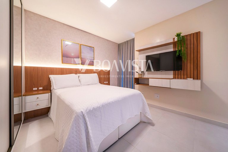 Casa frente mar 4 suítes p/ 12 pessoas