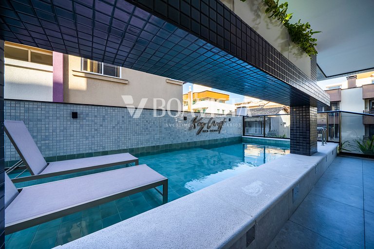 Apto Premium 3 Quartos, Piscina e Sala de Jogos