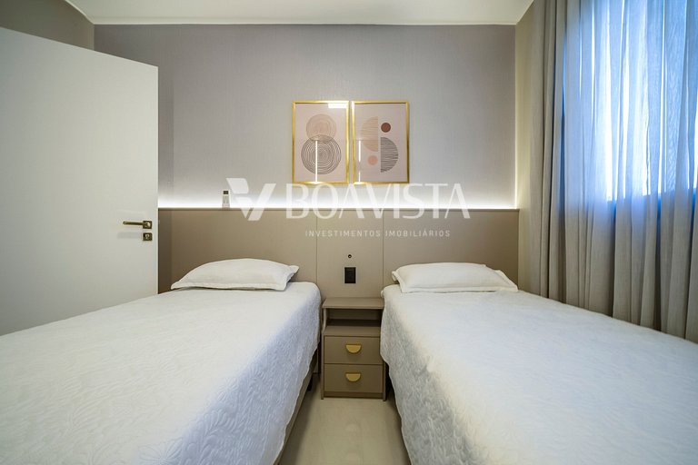 Apto Premium 3 Quartos, Piscina e Sala de Jogos