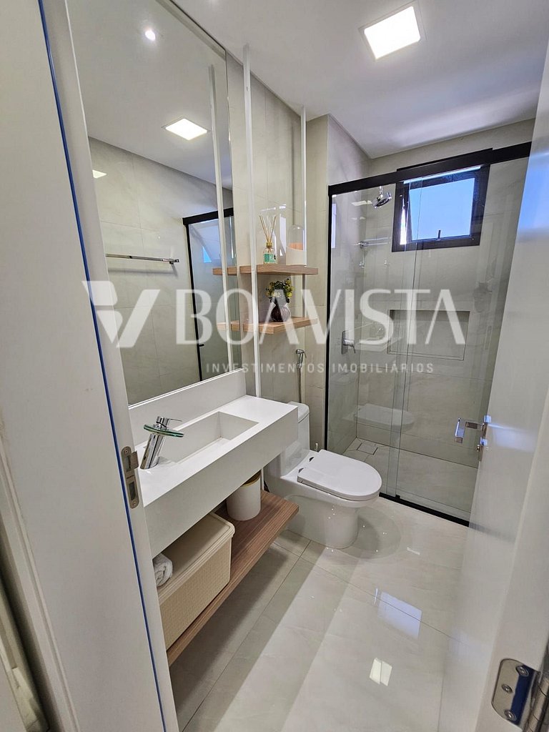 Apartamento alto padrão 2 suítes c/piscina