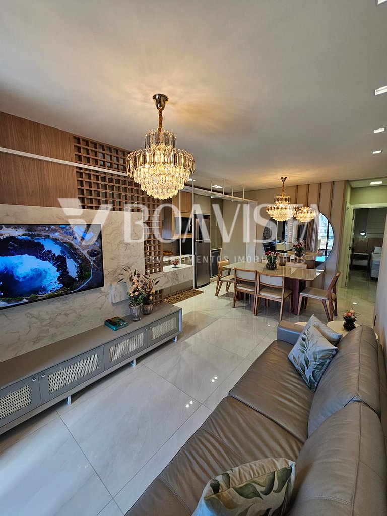 Apartamento alto padrão 2 suítes c/piscina