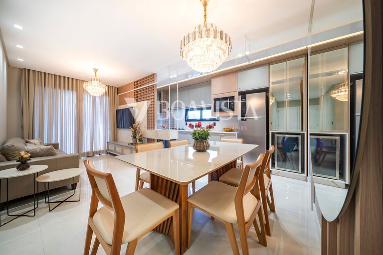 Apartamento alto padrão 2 suítes com piscina