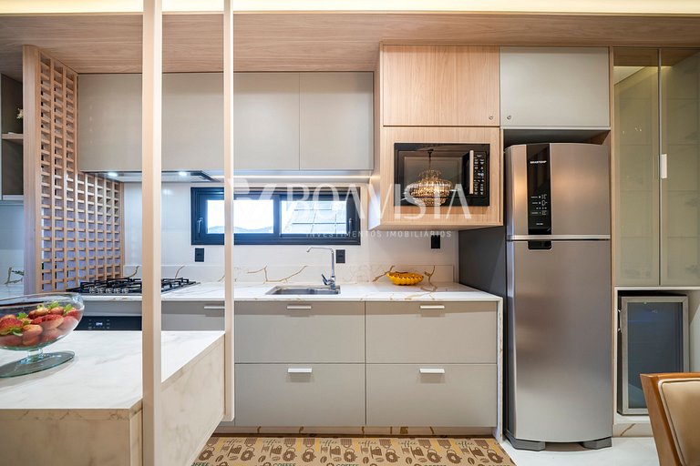 Apartamento alto padrão 2 suítes com piscina