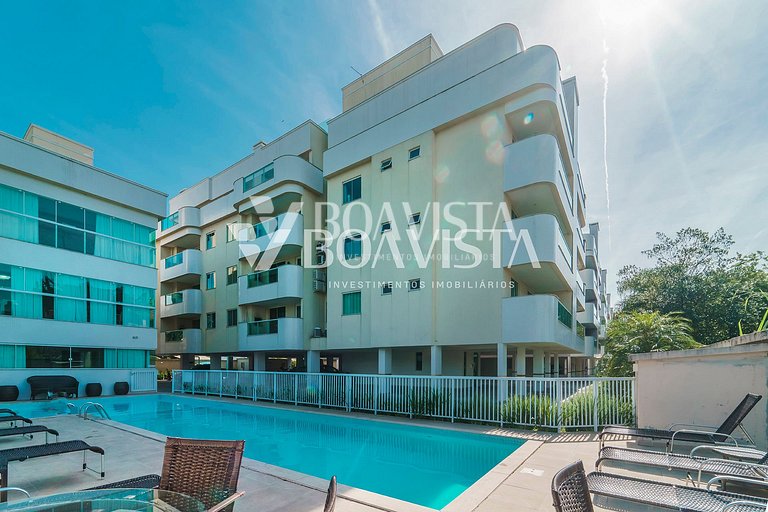 2-bedroom apartment, balcony with barbecue grill and swimmin