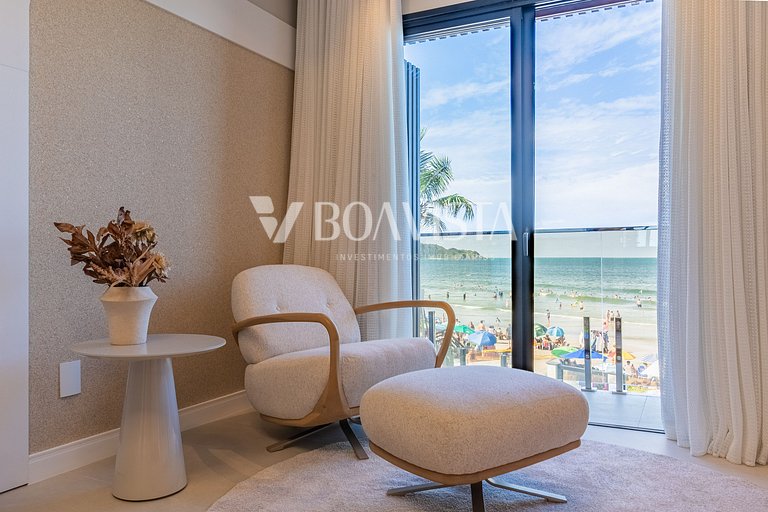 Rent House 4 rooms w/ 1 suite sea front | Bombas / SC