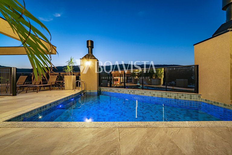 Aluguel Apto c/ Piscina no Terraço - Bombinhas