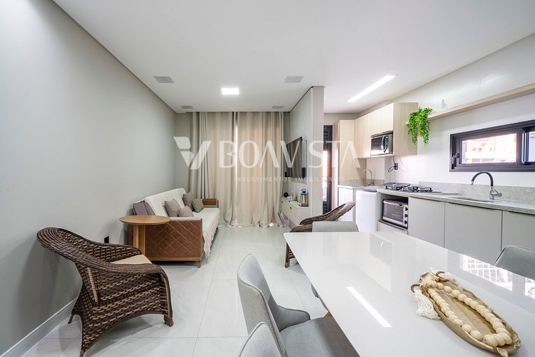 Apartamento alto padrão 2 suítes com piscina