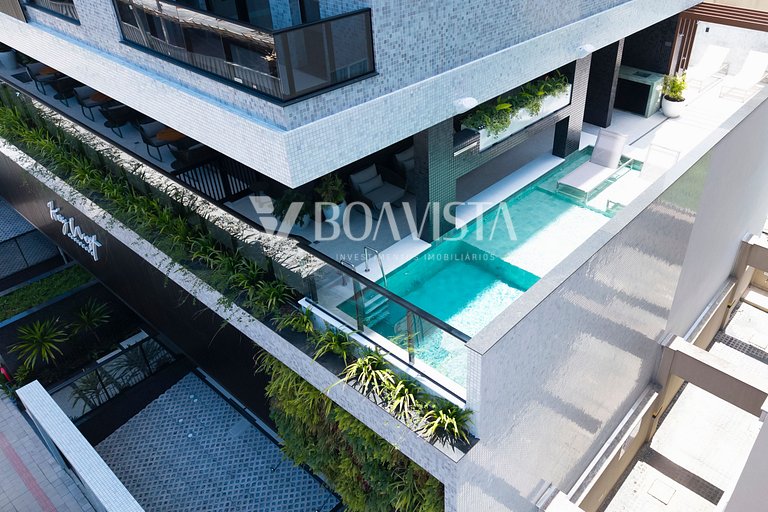 Apto Premium 3 Suítes, Piscina e Sala de Jogos